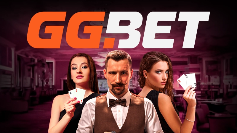 Promotional image for GGBET displaying their logo and branding