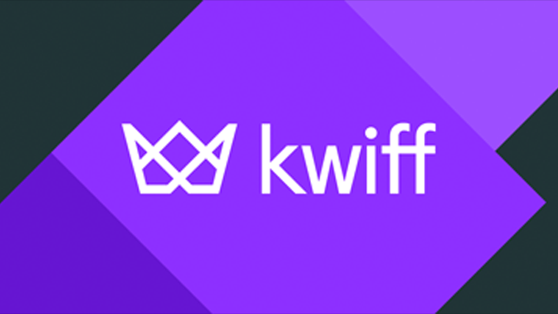 Promotional image for Kwiff displaying their logo and branding